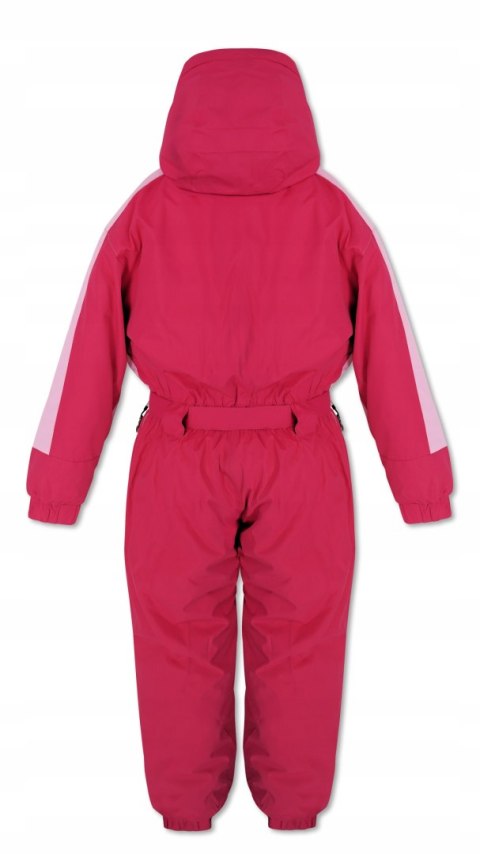 KOMBINEZON NARCIARSKI JEDNOCZĘŚCIOWY Dziewczęcy WODOODPORNY 146 RÓŻOWY