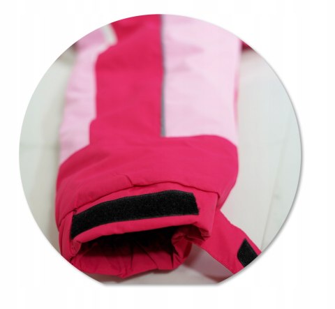 KOMBINEZON NARCIARSKI JEDNOCZĘŚCIOWY Dziewczęcy WODOODPORNY 146 RÓŻOWY