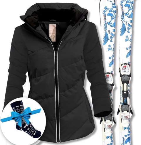 KURTKA NARCIARSKA DZIEWCZĘCA SNOWBOARD Foxi MEMBRANA 10 000g/m 158 +PREZENT