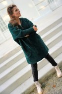 Sweter rozpinany damski WEŁNA ALPAKI butelka Cardigan BRASCA swetry damskie