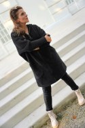 Sweter rozpinany damski WEŁNA ALPAKI butelka Cardigan BRASCA swetry damskie