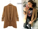 MARYNARKA DAMSKA WŁOSKA dłuższy model WYSZCZUPLA podszewka FUKSJA 4XL/5XL
