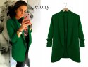 MARYNARKA DAMSKA WŁOSKA dłuższy model WYSZCZUPLA podszewka FUKSJA 4XL/5XL