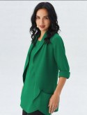 Marynarka damska żakiet NARZUTKA elegancka model MIA damska BUTELKOWA