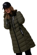 Płaszcz zimowy New York koloru Khaki L