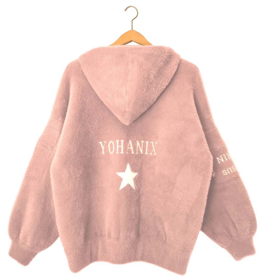 KURTKA ALPAKA z kapturem YOHANIX oversize CAMEL KURTKA ALPAKA z kapturem YOHANIX oversize CAMEL