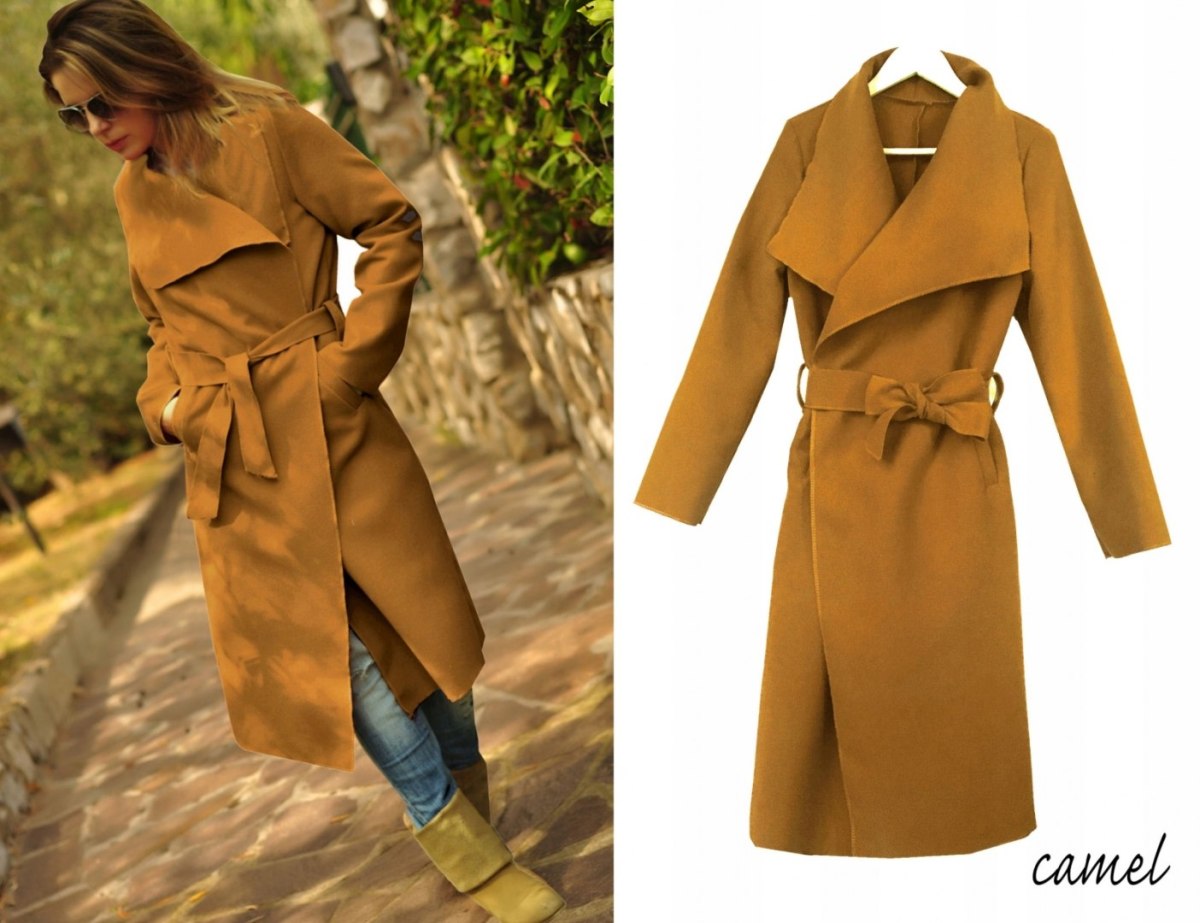 PLUS SIZE wiosenny PŁASZCZ petersham STÓJKA bordo PLUS SIZE wiosenny PŁASZCZ petersham STÓJKA bordo