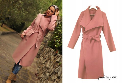 PLUS SIZE wiosenny PŁASZCZ petersham SZARY DUŻY PLUS SIZE wiosenny PŁASZCZ petersham SZARY DUŻY